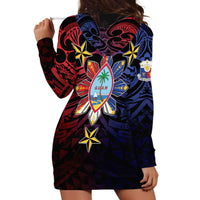 Philippines Guam Hoodie Dress Filipino Sun With Guaman Seal