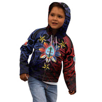 Philippines Guam Kid Hoodie Filipino Sun With Guaman Seal