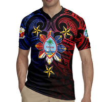 Philippines Guam Rugby Jersey Filipino Sun With Guaman Seal