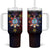 Philippines Guam Tumbler With Handle Filipino Sun With Guaman Seal