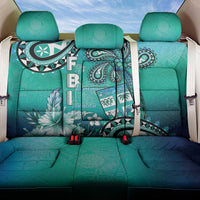 Fiji Born Indian Back Car Seat Cover Palm Paisley With Tapa Pattern