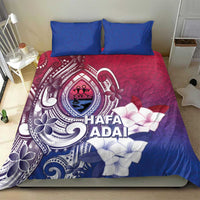 Guam Gadao Bedding Set Hafa Adai Micronesian Tribal Pattern