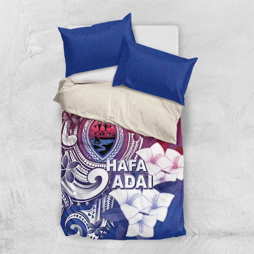 Guam Gadao Bedding Set Hafa Adai Micronesian Tribal Pattern