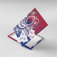 Guam Gadao Canvas Wall Art Hafa Adai Micronesian Tribal Pattern