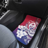 Guam Gadao Car Mats Hafa Adai Micronesian Tribal Pattern