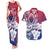 Guam Gadao Couples Matching Tank Maxi Dress and Hawaiian Shirt Hafa Adai Micronesian Tribal Pattern