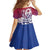 Guam Gadao Family Matching Off Shoulder Maxi Dress and Hawaiian Shirt Hafa Adai Micronesian Tribal Pattern