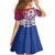 Guam Gadao Family Matching Off Shoulder Short Dress and Hawaiian Shirt Hafa Adai Micronesian Tribal Pattern