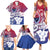 Guam Gadao Family Matching Summer Maxi Dress and Hawaiian Shirt Hafa Adai Micronesian Tribal Pattern