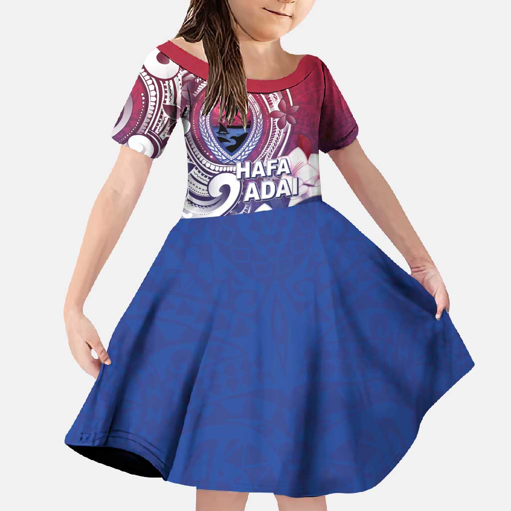 Guam Gadao Family Matching Tank Maxi Dress and Hawaiian Shirt Hafa Adai Micronesian Tribal Pattern