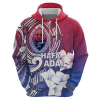 Guam Gadao Hoodie Hafa Adai Micronesian Tribal Pattern