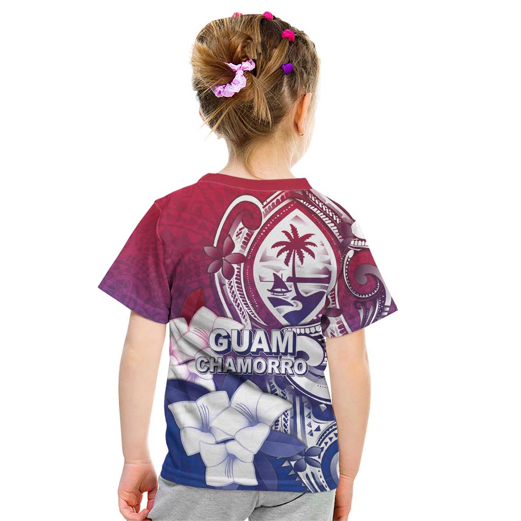 Guam Gadao Kid T Shirt Hafa Adai Micronesian Tribal Pattern