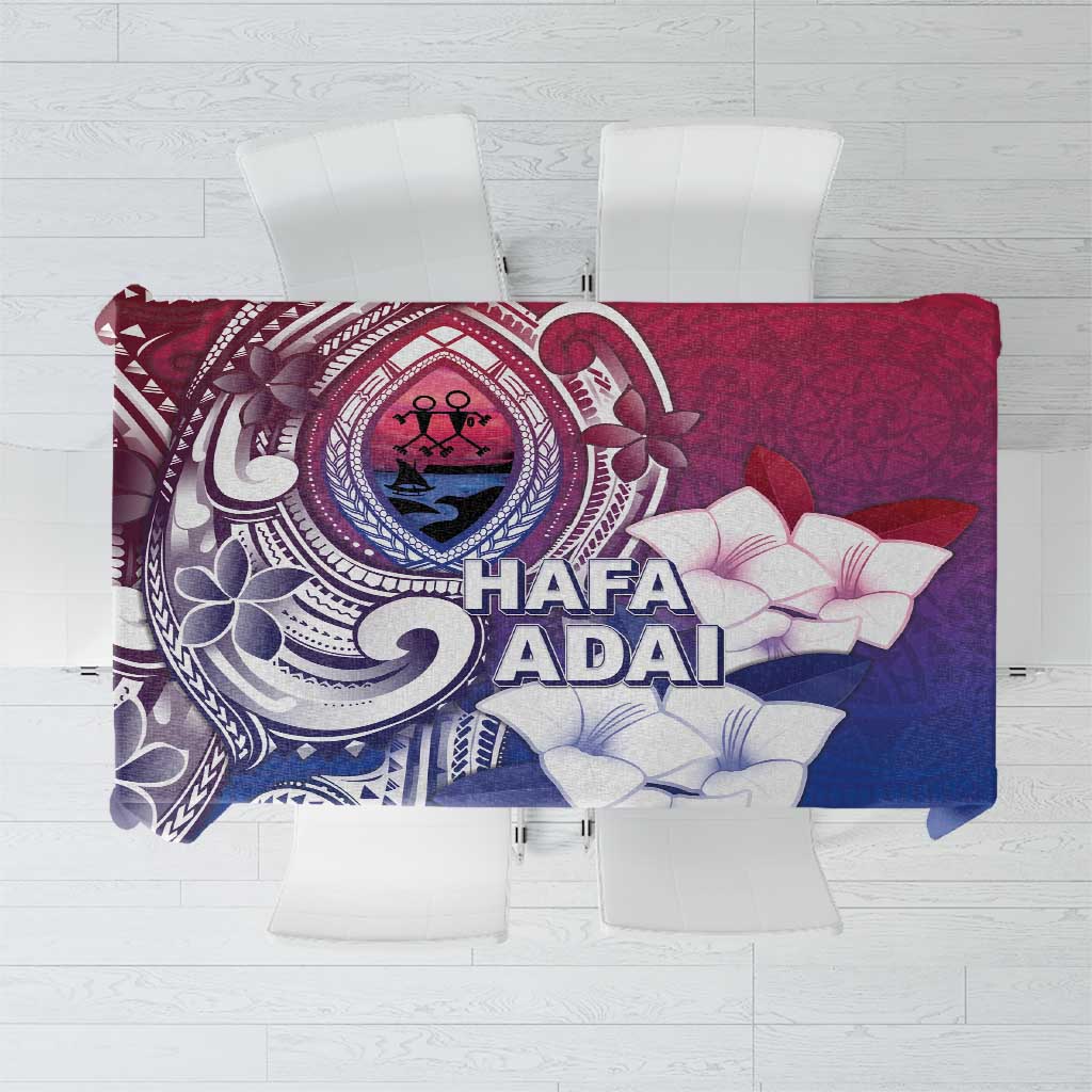 Guam Gadao Tablecloth Hafa Adai Micronesian Tribal Pattern