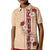 Tonga Language Week Kid Polo Shirt Hibiscus Tongan Ngatu Pattern