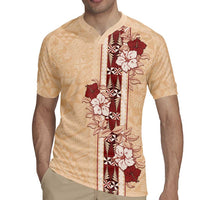 Tonga Language Week Rugby Jersey Hibiscus Tongan Ngatu Pattern