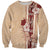 Tonga Language Week Sweatshirt Hibiscus Tongan Ngatu Pattern