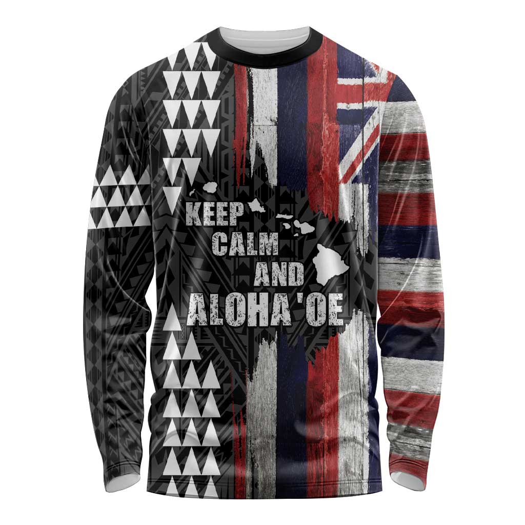 Hawaii 1959 Statehood Day Long Sleeve Shirt Classic Style LT05 Unisex Black - Polynesian Pride