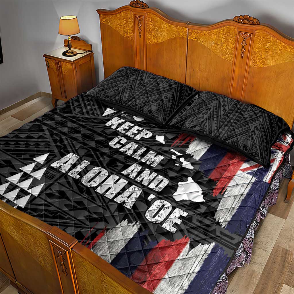 Hawaii 1959 Statehood Day Quilt Bed Set Classic Style