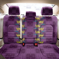 Hawaii Waikiki King Back Car Seat Cover Purple Quilt With Pua Manu LT05 - Polynesian Pride