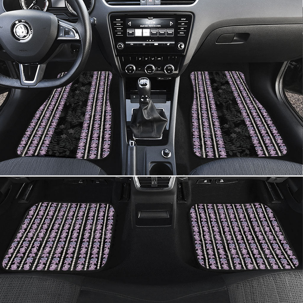 Hawaii Queen Liliuokalani Car Mats Hawaiian Lei Pua Kalaunu