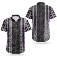 Hawaii Queen Liliuokalani Couples Matching Long Sleeve Bodycon Dress and Hawaiian Shirt Hawaiian Lei Pua Kalaunu LT05 - Polynesian Pride