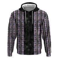 Hawaii Queen Liliuokalani Hoodie Hawaiian Lei Pua Kalaunu LT05 Pullover Hoodie Black - Polynesian Pride