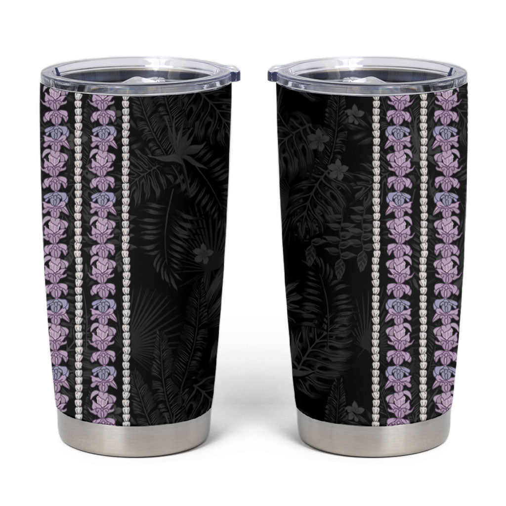 Hawaii Queen Liliuokalani Tumbler Cup Hawaiian Lei Pua Kalaunu