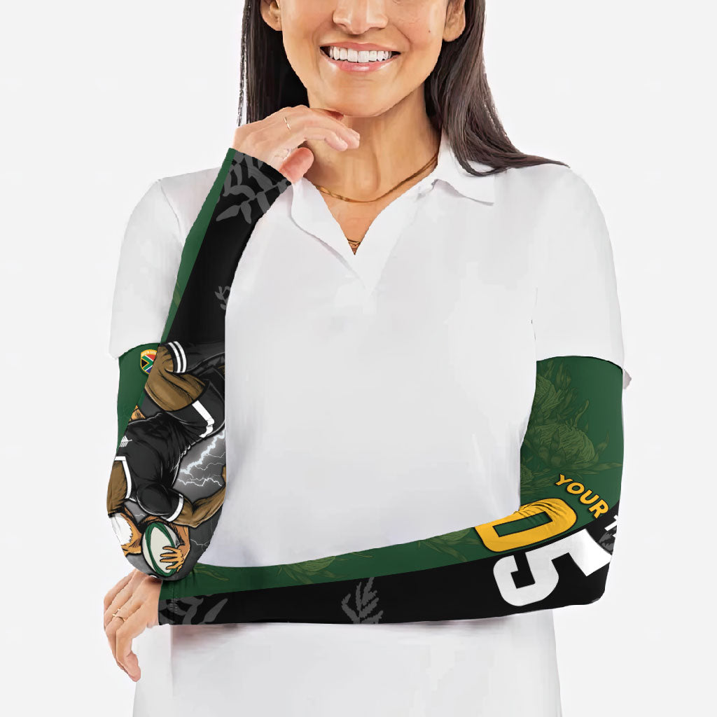 Custom South Africa And New Zealand Arm Sleeves Springboks And Kiwis Rugby Rivalry