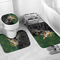 South Africa And New Zealand Bathroom Set Springboks And Kiwis Rugby Rivalry