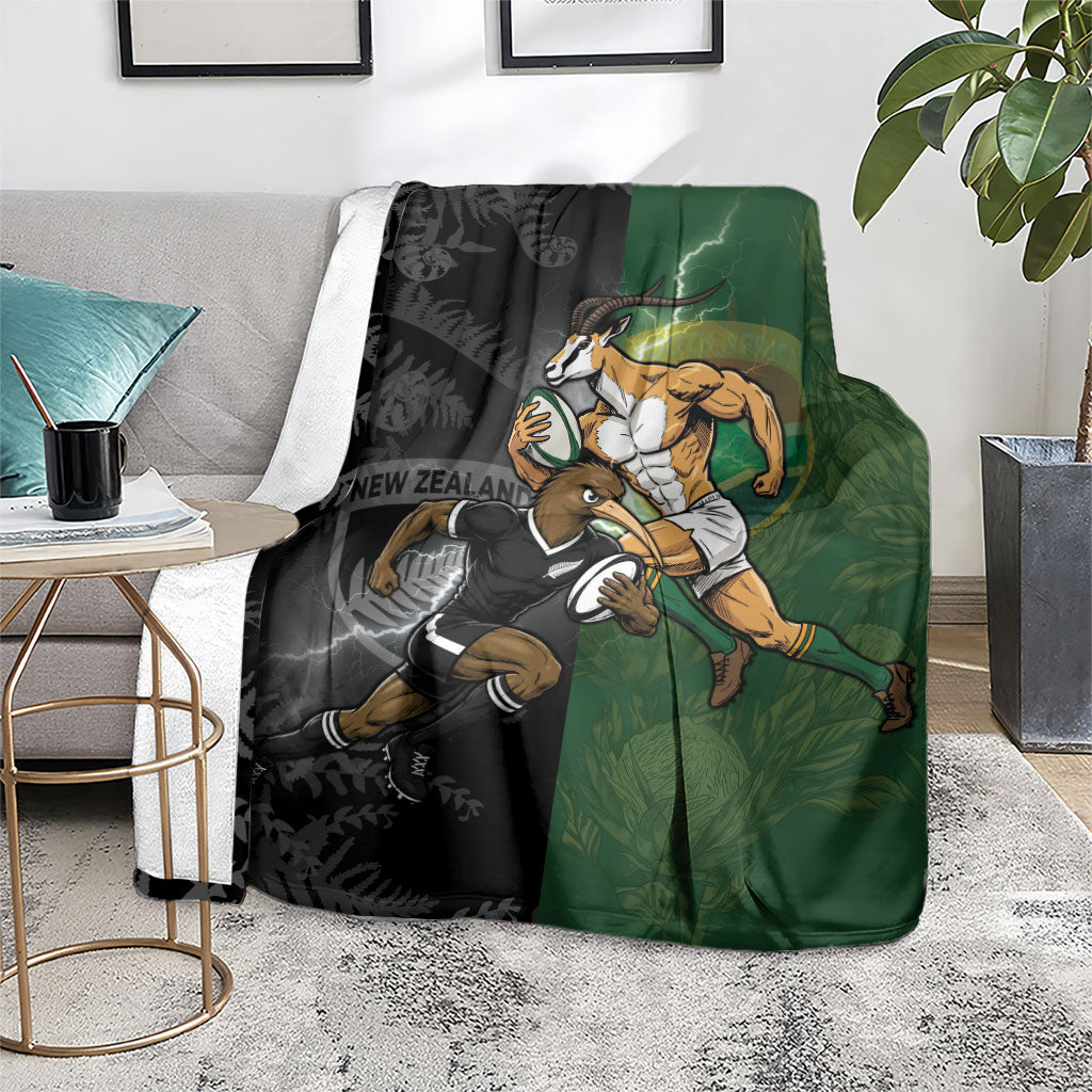 South Africa And New Zealand Blanket Springboks And Kiwis Rugby Rivalry
