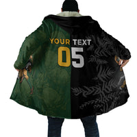 Custom South Africa And New Zealand Cloak Springboks And Kiwis Rugby Rivalry