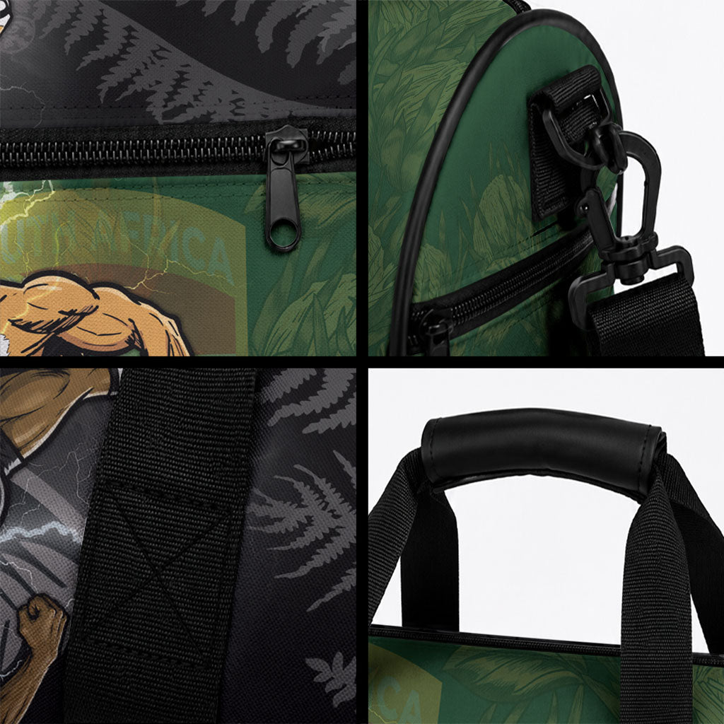 South Africa And New Zealand Duffle Bag Springboks And Kiwis Rugby Rivalry