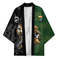 Custom South Africa And New Zealand Kimono Springboks And Kiwis Rugby Rivalry