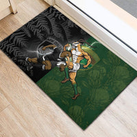 South Africa And New Zealand Rubber Doormat Springboks And Kiwis Rugby Rivalry