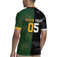 Custom South Africa And New Zealand Rugby Jersey Springboks And Kiwis Rugby Rivalry