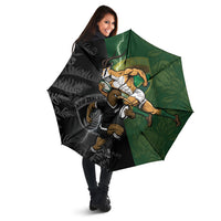 South Africa And New Zealand Umbrella Springboks And Kiwis Rugby Rivalry
