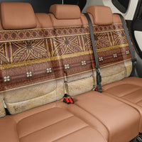 Polynesian Princess Inspired Cosplay Costume Back Car Seat Cover Traditional Tapa Pattern
