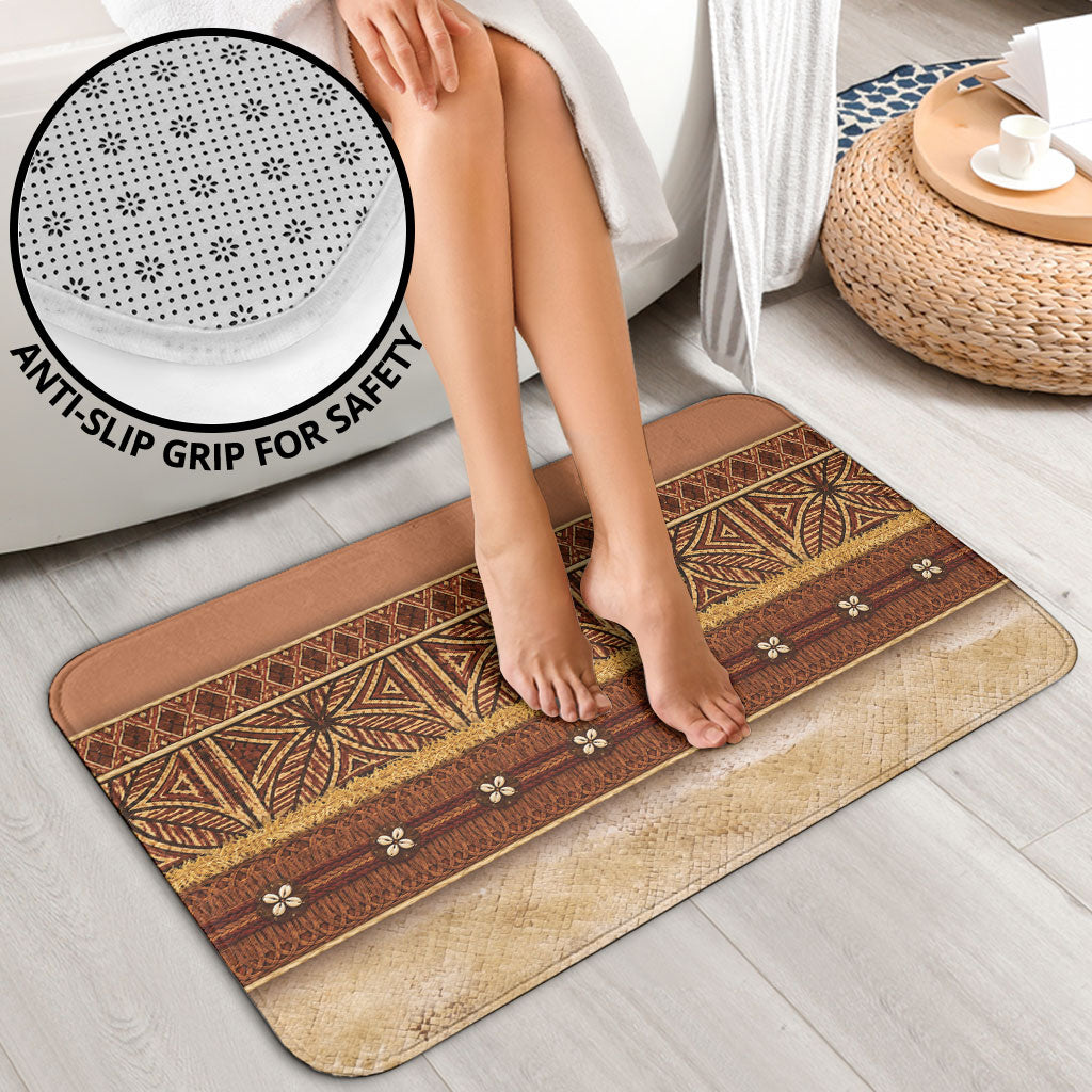 Polynesian Princess Inspired Cosplay Costume Bathroom Set Traditional Tapa Pattern