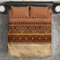 Polynesian Princess Inspired Cosplay Costume Bedding Set Traditional Tapa Pattern