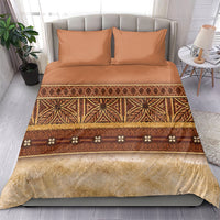 Polynesian Princess Inspired Cosplay Costume Bedding Set Traditional Tapa Pattern