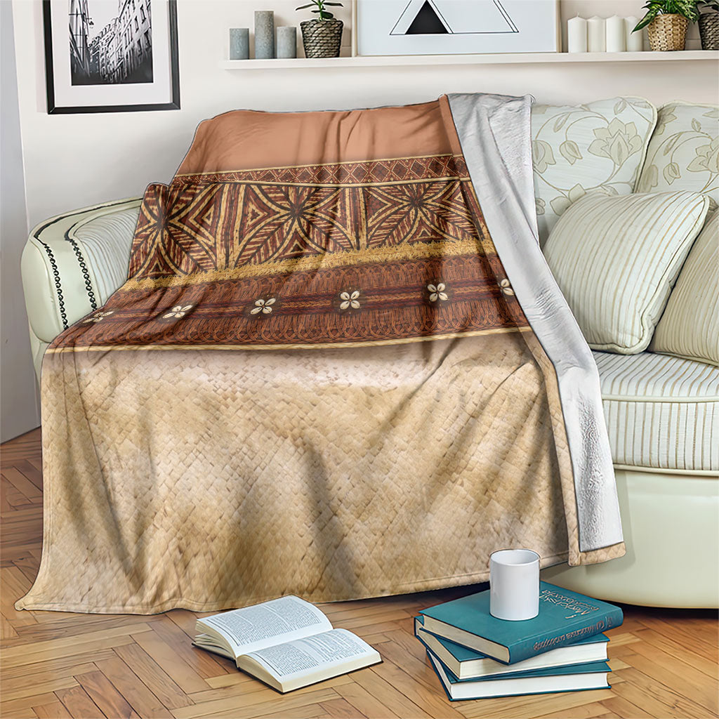 Polynesian Princess Inspired Cosplay Costume Blanket Traditional Tapa Pattern