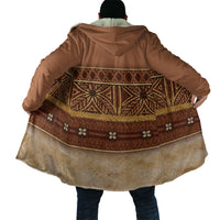 Polynesian Princess Inspired Cosplay Costume Cloak Traditional Tapa Pattern