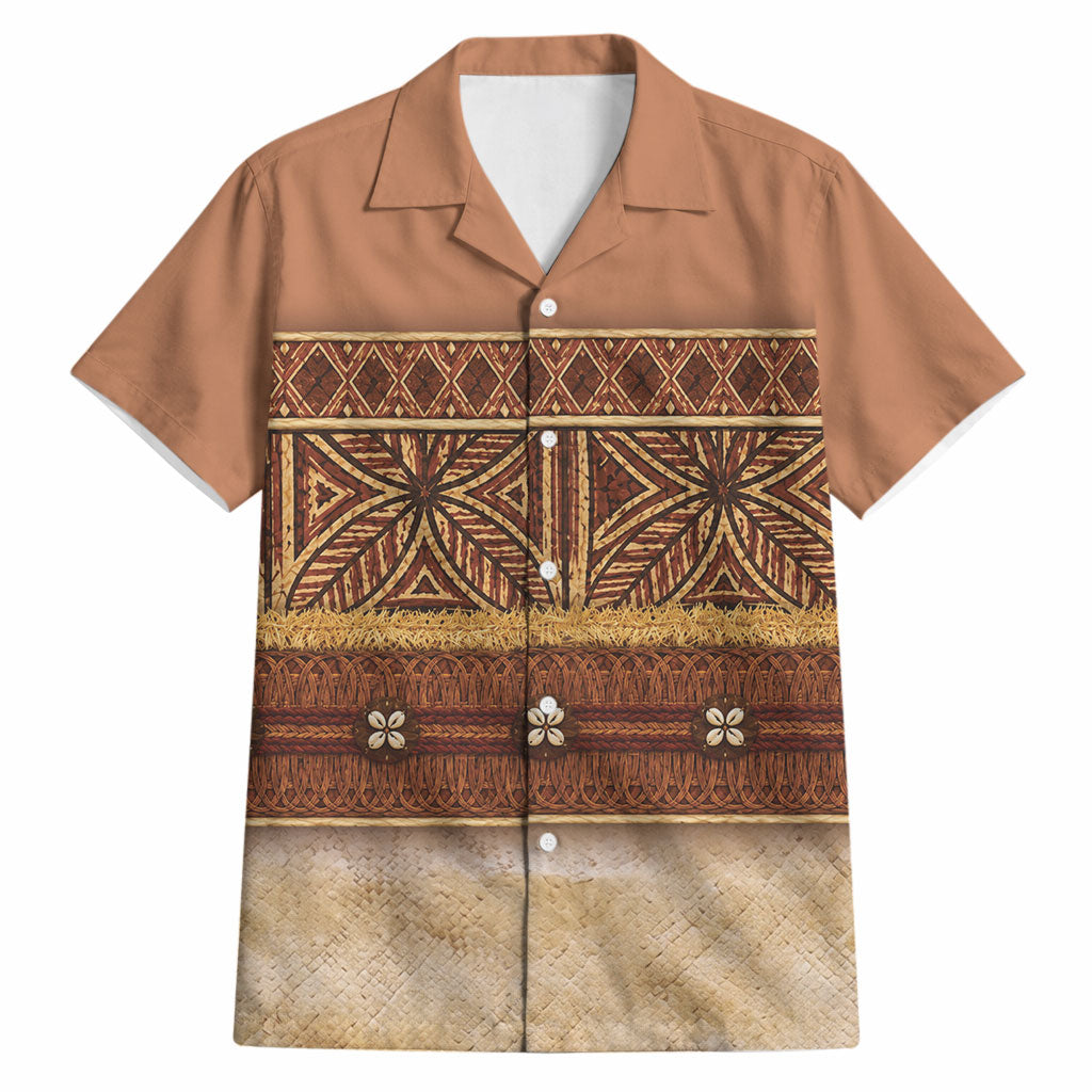 Polynesian Princess Inspired Cosplay Costume Hawaiian Shirt Traditional Tapa Pattern