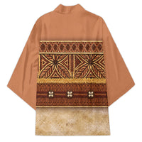 Polynesian Princess Inspired Cosplay Costume Kimono Traditional Tapa Pattern