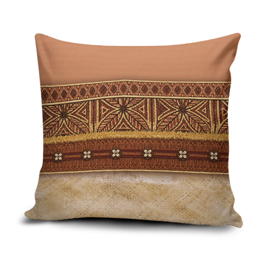 Polynesian Princess Inspired Cosplay Costume Pillow Cover Traditional Tapa Pattern