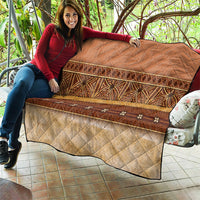 Polynesian Princess Inspired Cosplay Costume Quilt Traditional Tapa Pattern