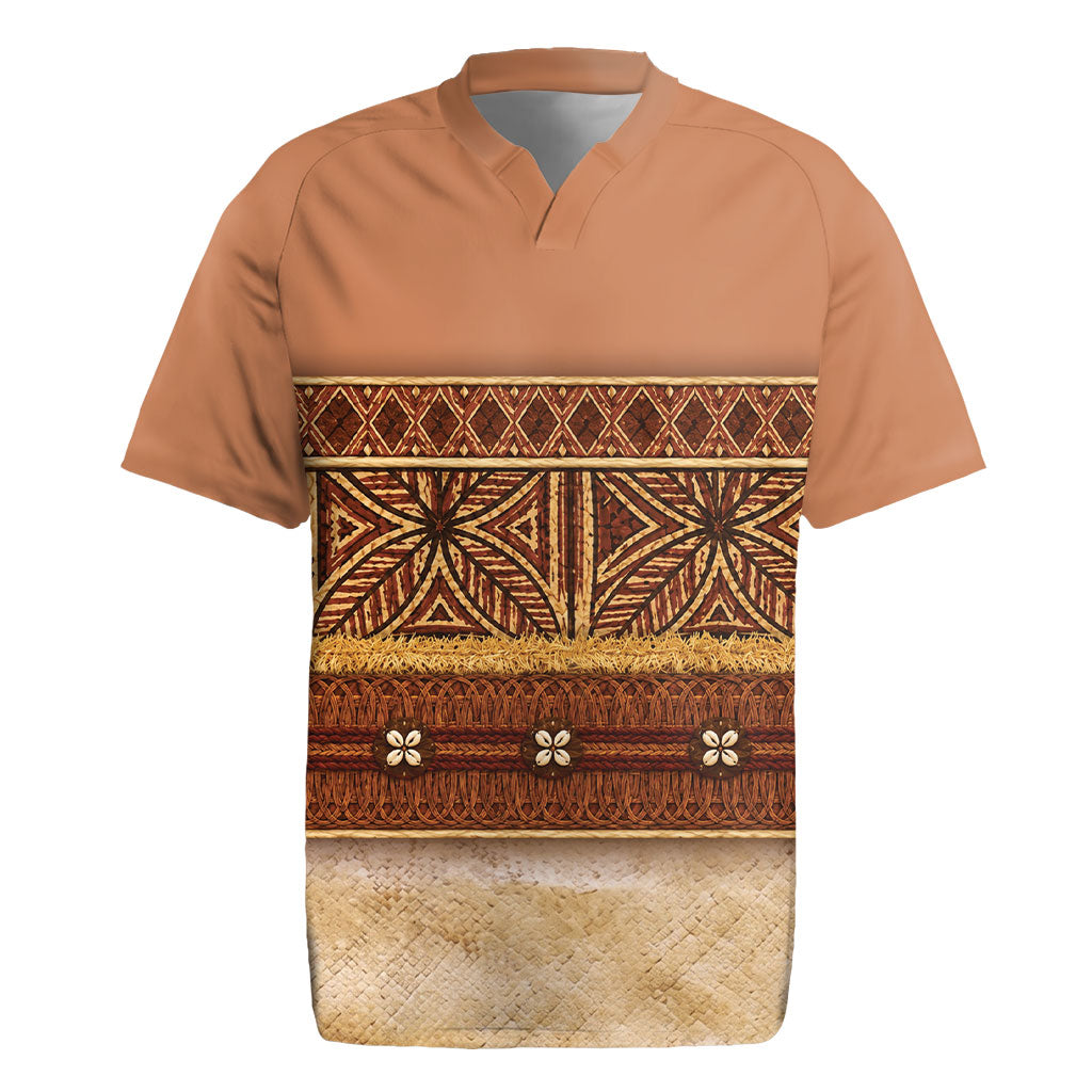 Polynesian Princess Inspired Cosplay Costume Rugby Jersey Traditional Tapa Pattern