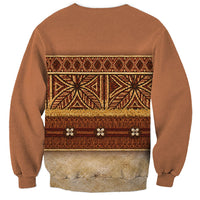 Polynesian Princess Inspired Cosplay Costume Sweatshirt Traditional Tapa Pattern