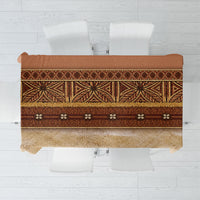 Polynesian Princess Inspired Cosplay Costume Tablecloth Traditional Tapa Pattern