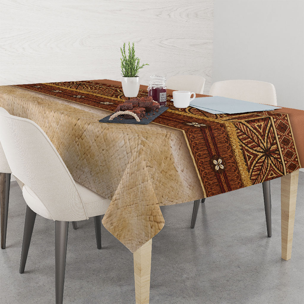 Polynesian Princess Inspired Cosplay Costume Tablecloth Traditional Tapa Pattern